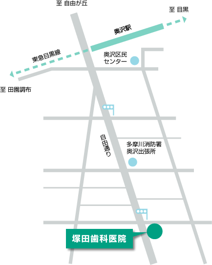 塚田歯科医院 地図
